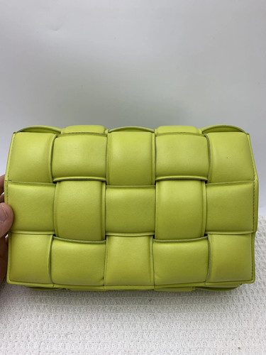Bottega Veneta Padded Cassette Crossbody Bag – Light Green