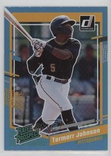2023 Panini Donruss Rated Prospect Holo Carolina Blue Termarr Johnson #31 uk2
