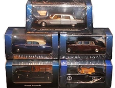 EURO Presidential Cars 1/43 ATLAS CHOOSE Citroen Renault Austin Alvis Daimler