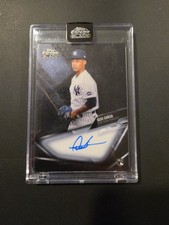 2021 Topps Chrome Black - Chrome Black Autographs Deivi Garcia #CBA-DG (AU, RC)