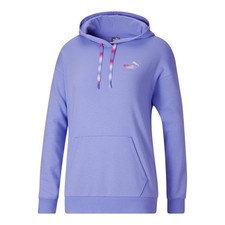 PUMA Elevated Essentials Pullover Hoodie Womens Purple Casual Outerwear 67590327
