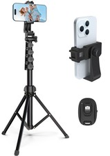 64  Tripod for Cell Phone  Camera, Phone Tripod with Remote and Phone Holder...