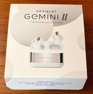 Devialet Gemini II Wireless Kopfhörer Bluetooth Iconic White Gebraucht Japan