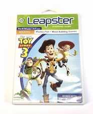 Leapfrog Leapster Toy Story 3 Learning Game W Manual Works Great
