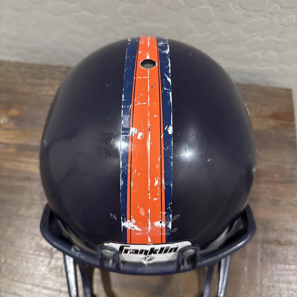 Ретро NFL Franklin Denver Broncos футбольный шлем молодежи не для контактной игры - Изображение 4 из 4