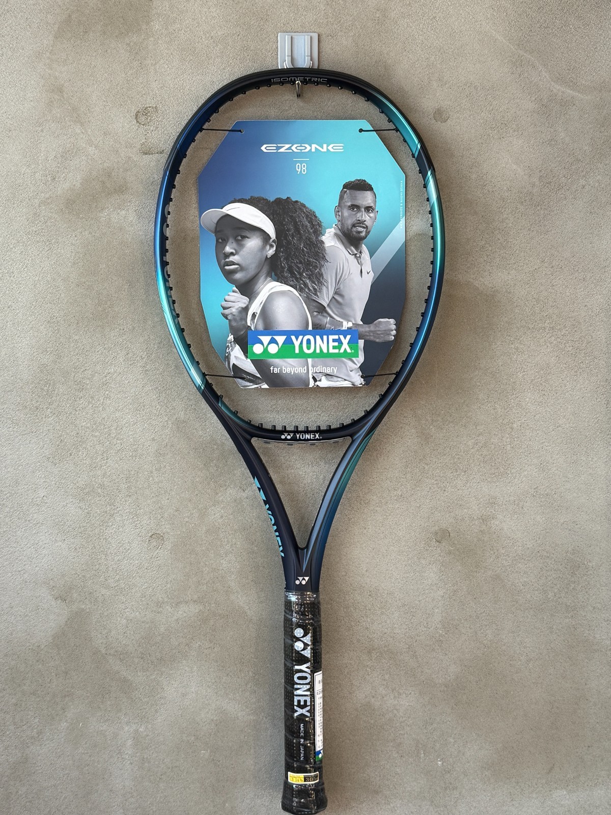 YONEX 2022 EZONE 98 Tennis Racquet Racket 98sq 305g G2G3 16x19 1pc Unstrung NWT 54790₽