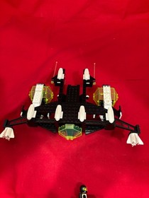 LEGO SPACE BLACKTRON II AERIAL INTRUDER Complete WITH MANUAL/Mini-figs