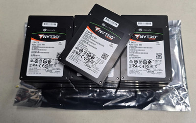Seagate Nytro 3332 3.84TB SAS SSD Hard Drive 12G 2.5'' XS3840SE70084 Tested