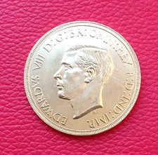 1937: Edward VIII: Pattern GOLD FIVE POUNDS: Modern Museum Specimen Coin