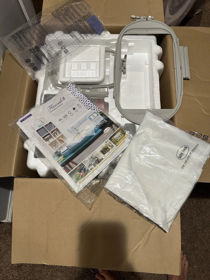 Baby Lock Flourish 2 Embroidery Machine - BLMFO2 (PD1115966) - Image 3 of 4