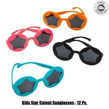 Kids Star Cutout Sunglasses - 12 Pc.