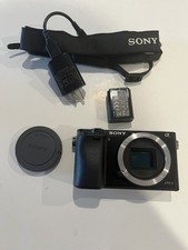 Sony A6000 24.3MP Mirrorless Digital Camera - Black ILCE-6000 Free Ship