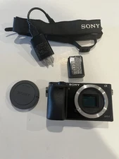Sony A6000 24.3MP Mirrorless Digital Camera - Black (ILCE-6000) Free Ship