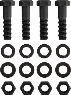Replacement Pintle Hook/Combination Hitch Mounting Kit, Four 1/2''. x 2'' Grade