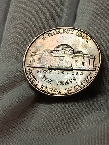 👉1939-D Rev 38 JEFFERSON NICKEL Full Steps Stunning Appeal S/268 - Picture 1 of 6