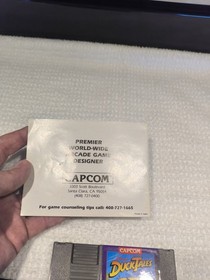 Disney's DuckTales NES tested/works, with instructions and dust sleeve 