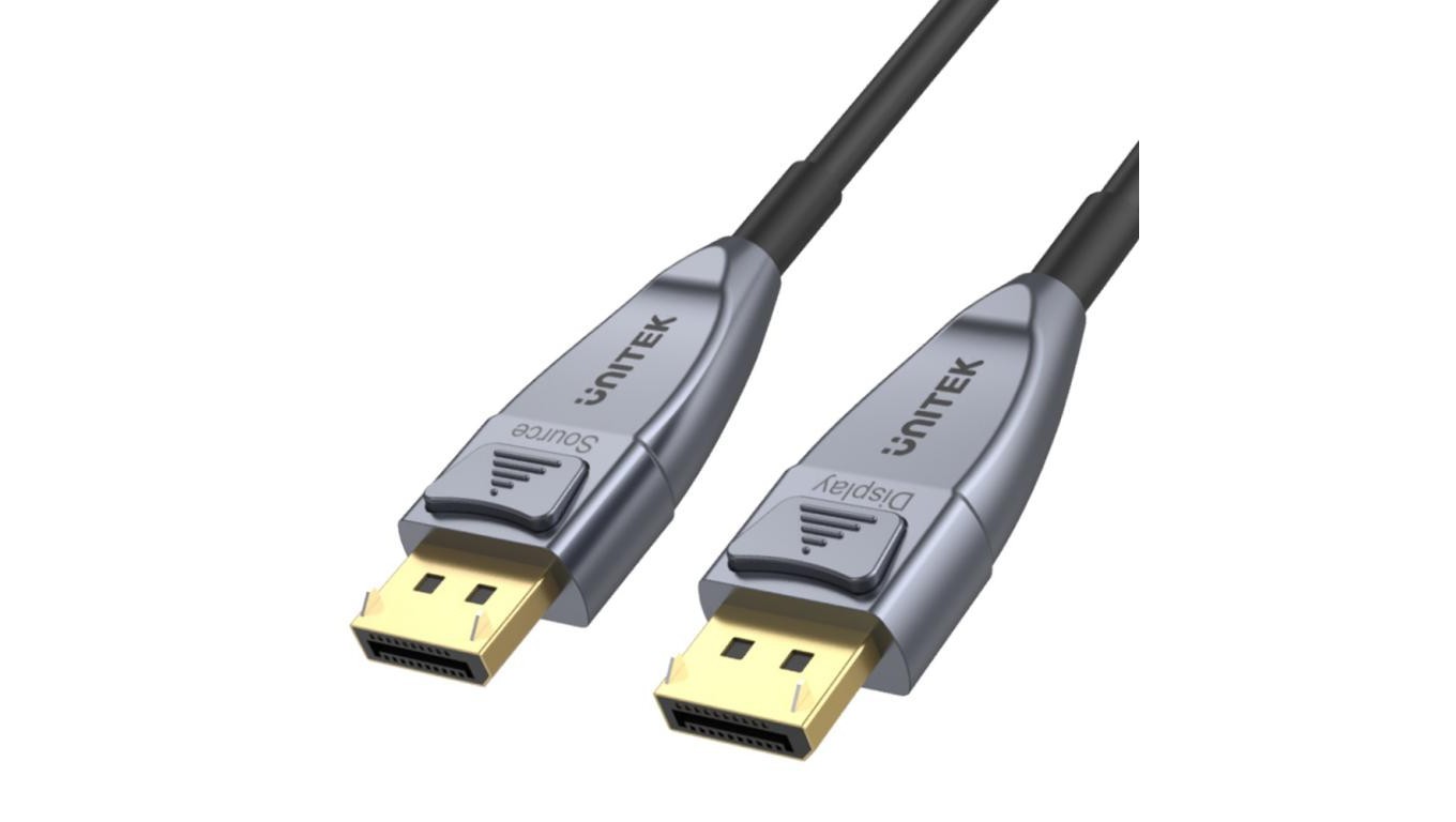5902887070815 Оптический кабель Unitek DisplayPort 1.4 AOC 8K 10 м UNITEK