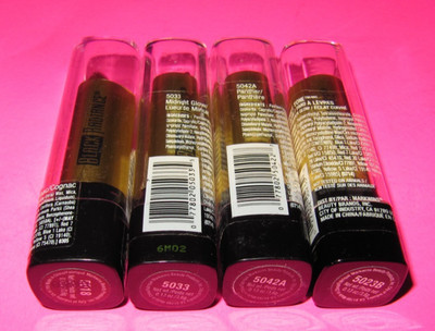 Lot of 4 ~ Markwins BLACK RADIANCE Lip Color ~ New, Sealed ~ Fast FREE SHIPPING!