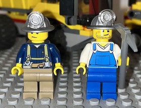 Lego 4200 4201 City Lot 2 Sets Mining 4 x 4 Loader and Dump Truck Construction