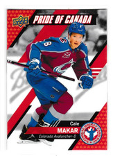 2021 UPPER DECK NATIONAL HOCKEY DAY CANADIAN CALE MAKAR CARD #CAN-10