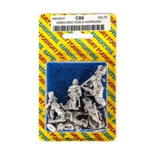 Foundry Ancient Mini 28mm Ancient Celts - Armoured Noble Warriors Pack New