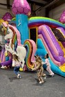 HUGE INFLATABLE WATERSLIDE, RAINBOW UNICORN  Brand New — photo 3