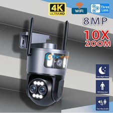 360  Smart Camera 10X Zoom 5G WiFi IP Security Camera System Outdoor Home