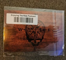 Grateful Dead 60th Limited Edition Warner Music Postcard Enjoying The Ride RARE!