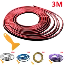 DIY Universal Car Interior Trim Strip Flexible Auto Molding Line Accessories