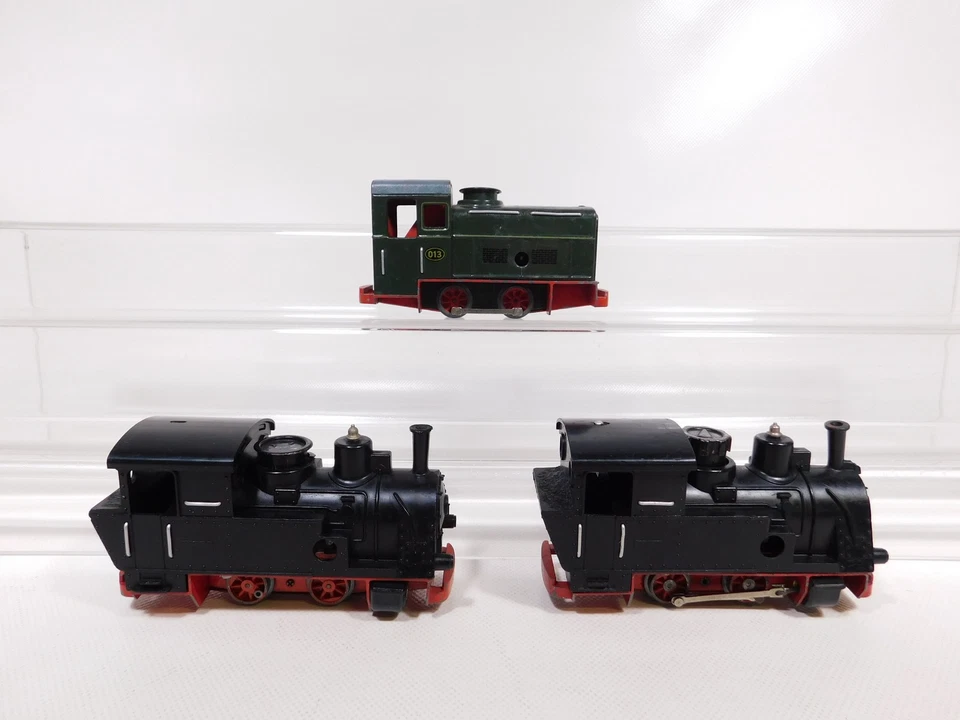 3x Biller Bahn Spur 0e Bastler Loks MÄNGEL 500 Dampfloks 013 Diesellok #DZ167-1 - Bild 2 von 4