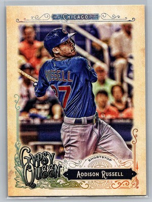 Addison Russell 2017 Topps Gypsy Queen Chicago Cubs #257