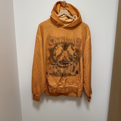 NEW Travis Scott Coachella Utopia Flame Orange Washed Hoodie Large