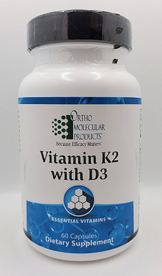 ortho molecular products Vitamin K2 With D3 60 CT