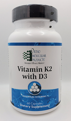 #ad #ad ortho molecular products Vitamin K2 With D3 60 CT $42.99