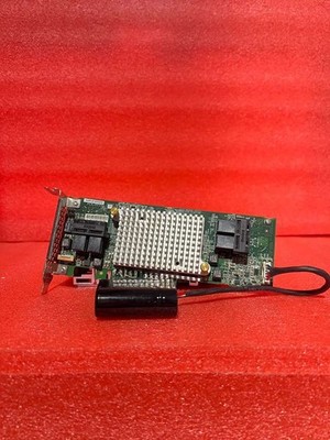 Adaptec ASR-81605ZQ 12G SAS 16-Port 1GB Cache PCIe x8 RAID Controller + Battery