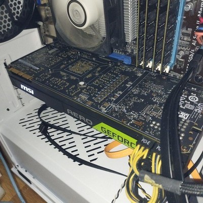 MSI AERO GeForce GTX 1080 Ti 11GB Graphics Card GPU VRAM Tested