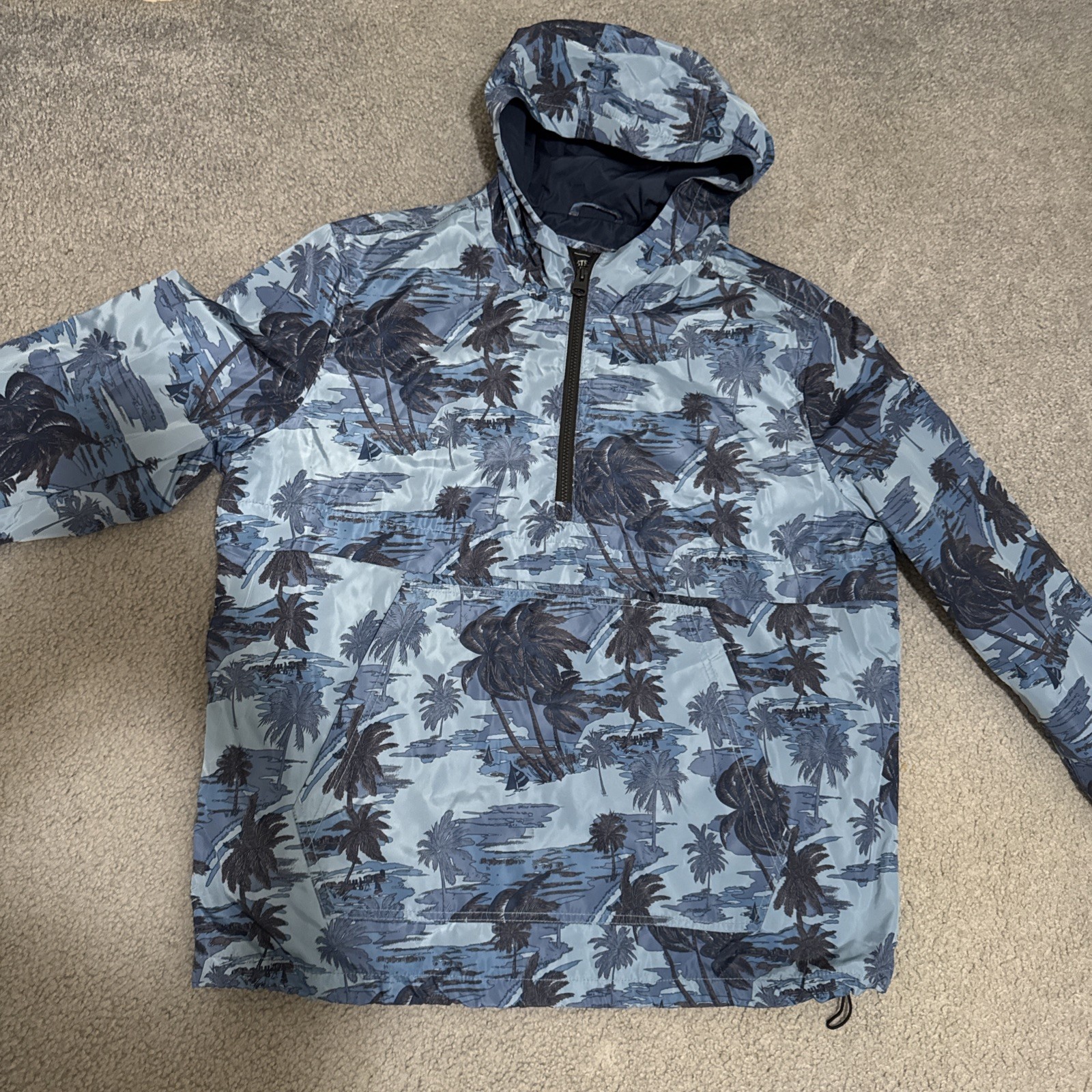 Levi's Commuter Pro Rain Windbreaker Zip Hooded Jacket Men’s