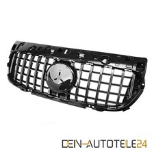 K&Uuml;HLERGRILL FRONT GRILL F&Uuml;R MERCEDES CITAN W420 VAN TOURER CHROM SCHWARZ