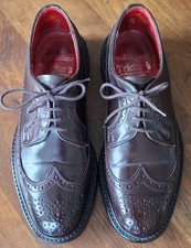 Tricker´s Trickers Richard long wing mogano SHELL CORDOVAN UK 10