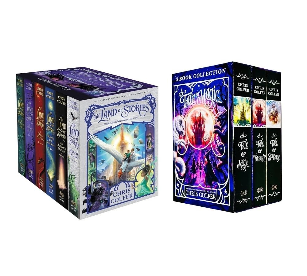 Land of Stories Series and A Tale of Magic Series 9 Books Collection Set