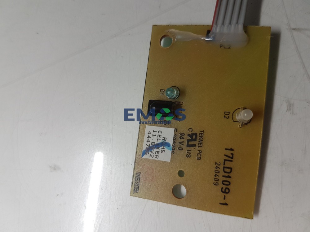 17LD109-4 IR REMOTE CONTROL SENSOR FOR TECHNIKA VESTEL 42-2030