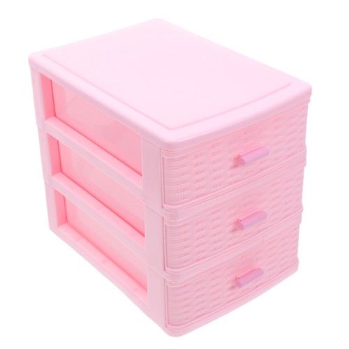  Mehrschichtiger Kunststoff Schreibtisch Organizer - Schublade Aufbewahrung Schrank Tischplatte Aufbewahrung - Bild 1 von 12