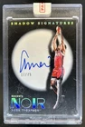 2024-25 Panini Noir Amen Thompson Shadow Signatures Auto Autograph #/75 Rockets