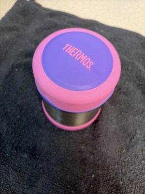 Lunchbox Thermos with Pink & Purple Lid - A0231