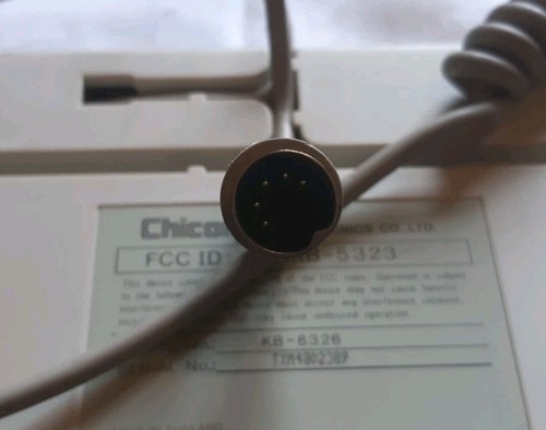 Chicony KB-6326 Vintage AT Keyboard - Afbeelding 7 van 7