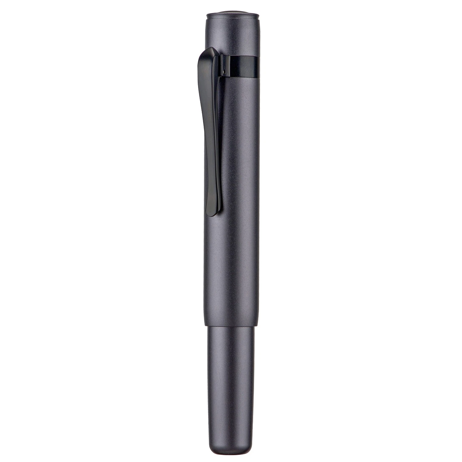 Hongdian M2 Mini Short Rollerball Pen Aluminum Alloy Pocket Travel Pen, Gray - product detail image 3