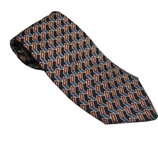 Boston Traders 100% Silk Men's Necktie *Preloved *Check Description