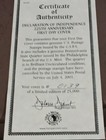 225th Anniversary Of The Declaration Of Independence Commemorative First Day... — photo 5