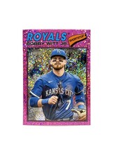 2026 Topps Heritage - Bobby Witt Jr. #160 Pink Sparkle
