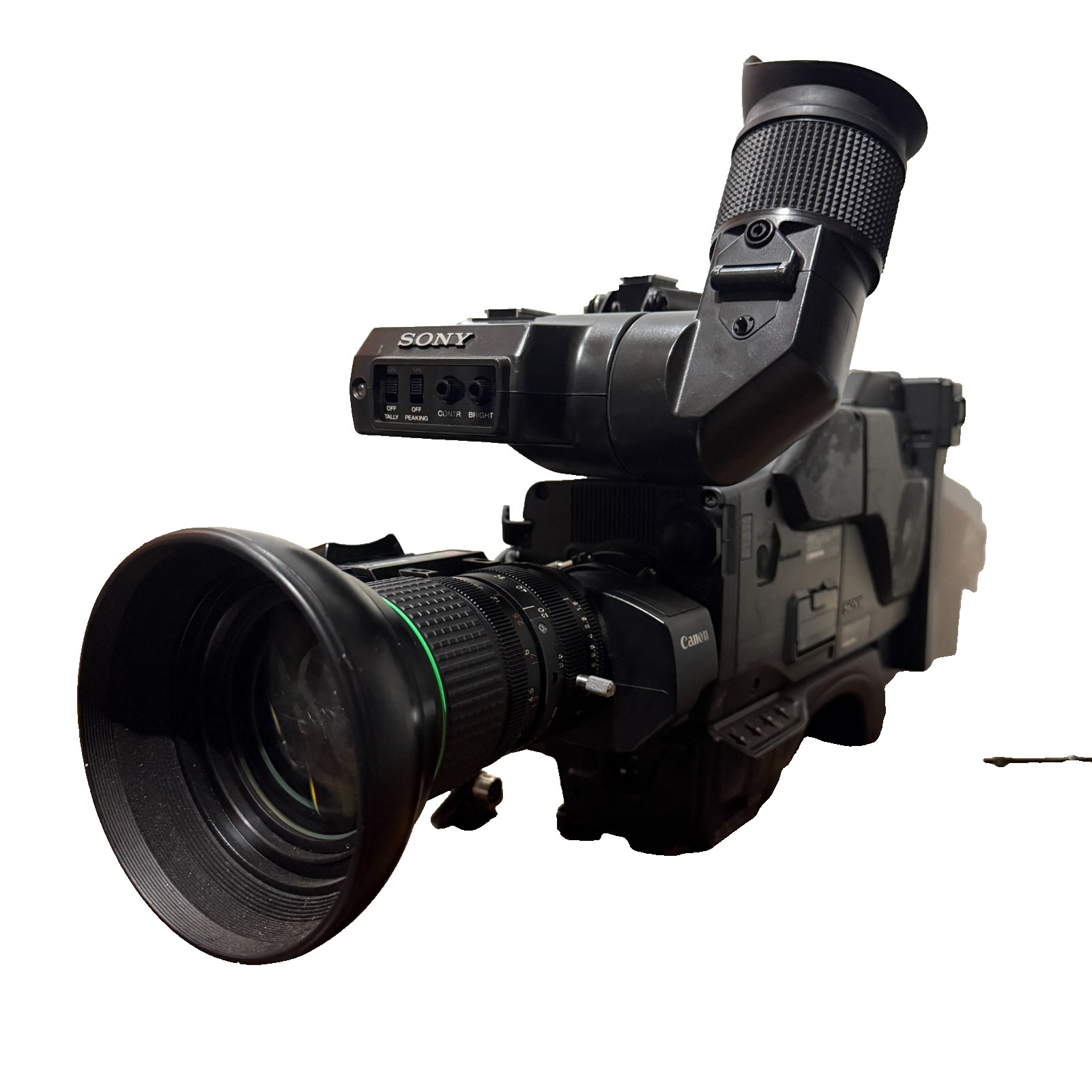 Sony DXC-D537 Digital Video Camera wCamera Adapter AND Canon